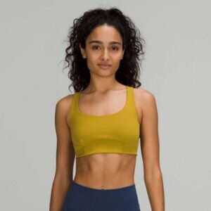 Lululemon Wunder Train Bra C/D Cup Size 8 Auric Gold